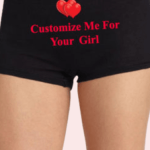 Cozy Waistband Boyshort- Customize For Your Girl