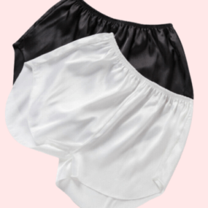 Satin Faux French Knickers (2 Pack)