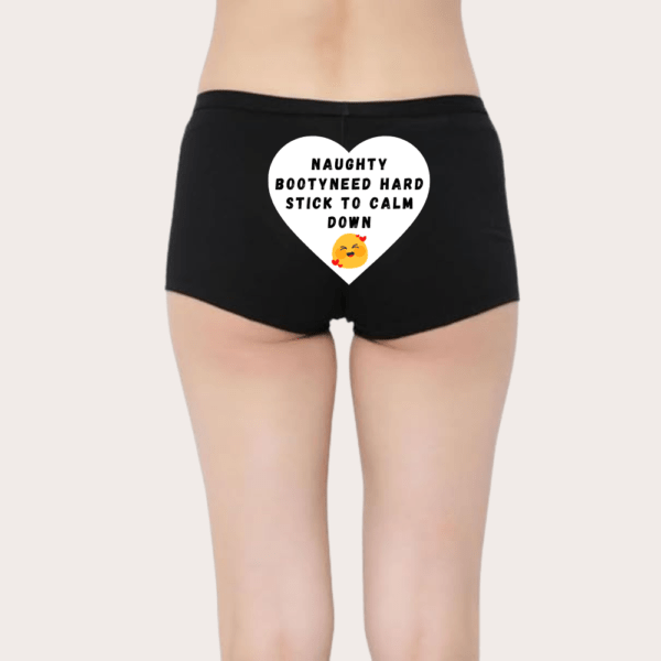 Tease and Please Playful Personalized Panty - Image 2