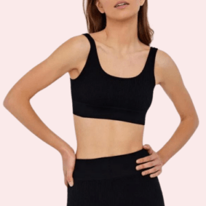 "Black"High Impact Seamless Perfect Fit Sports Bra