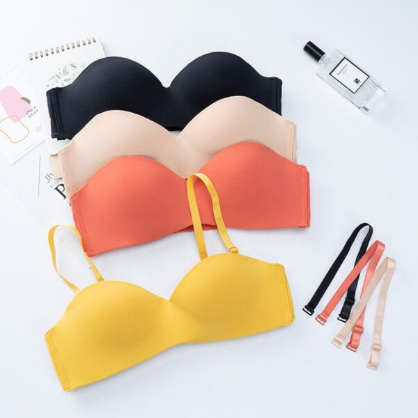 3 Pack Classic Demi Cup Padded Bras - Image 2