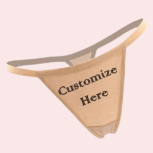Customize Design Cotton Seamless String Thong