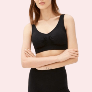 Contrast Medium Support Sports Bra Twin Pack