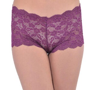 Ladies' Lace Low Waist Multicolor Boyshorts (Pk of 2)