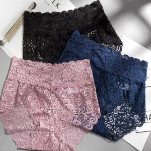 Women's  Beautiful Lace Panties Pack (of 3)