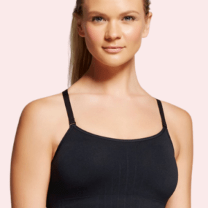 Female Black Spaghetti Straps Cami Bra