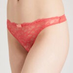 PRINCESSE Dream Spotlight Coral Fishnet Lace Thong