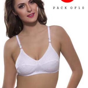 Clearance sale Pack of 10 cotton summer bras