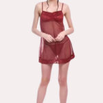 Flirty Sheer Chemise for Women